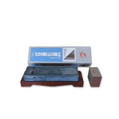 Naniwa Kogyo SS-600 Shrimp Mark, Professional Super Ceramic Whetstone with Base