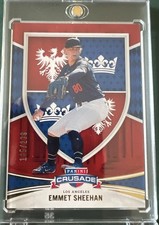 2024 Panini Crusade - Red 6 Emmet Sheehan /299 LA Dodgers World Series 