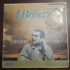 Perry Como I Believe Sealed LP RCA Victor