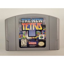 Nintendo 64 The New Tetris N64 Game Cartridge - Tested