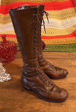 Antique Riding Boots 1920s Women s Size 6 1/2- 7 Narrow