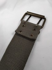 Army Green Belt Mens Woven belt Cotton Size 40 "