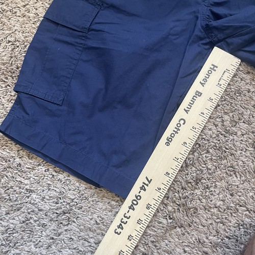 Polo Ralph Lauren Shorts Boys 18 Blue Cargo Stretch Drawstring Youth - Picture 6 of 7