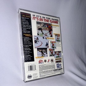 EA SPORTS SEGA Sega Saturn - NHL 97 Hockey Sports Game 1996 Disc w/ Case (Crack)