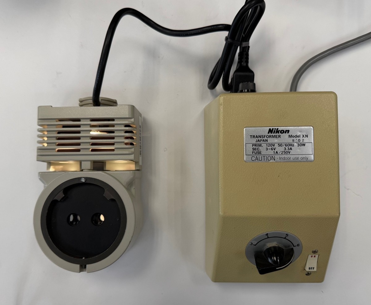 Nikon 83035 SMZ 10A Stereo Microscope Coaxial Illuminator & XN