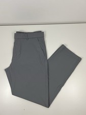 Greyson Montauk Sport Trouser Slate Gray Pants Mens Size 35x32 Golf Stretch EUC