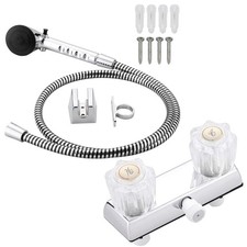 RV Shower Faucet with Hose and Head, RV Outdoor Shower Kits, RV Tub Faucet wi...