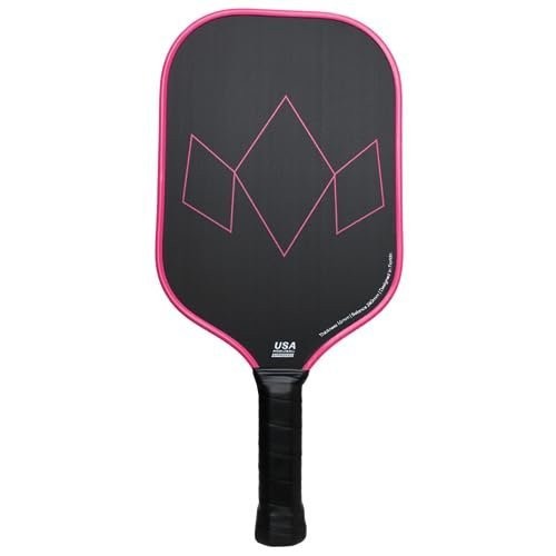 Diadem Warrior Edge Pickleball Paddel | geätzte Carbonfläche für Max Spin, 16 mm... - Bild 4 von 9