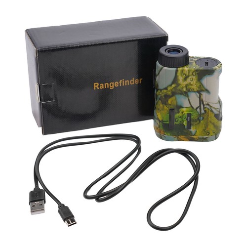 Telémetro de golf telescopio alta precisión caza camuflaje recargable - Imagen 16 de 37