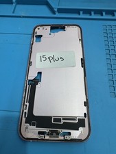 For Apple iPhone 15 Plus Pink Housing Frame Replacement Part