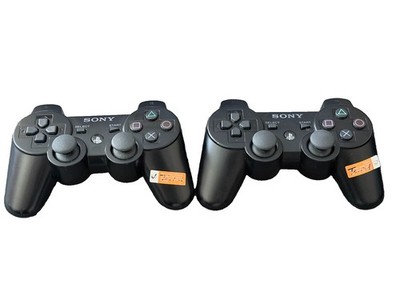 Sony PlayStation 3 Controller Set 2-Pack Tested Work