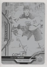 2018-19 Upper Deck Compendium Printing Plate Black 1/1 Darnell Nurse #580 2d8