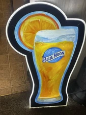 Blue Moon Brewing LED Lighted Sign 26" x 12.5"