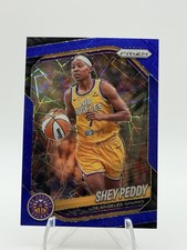 2025 Panini WNBA Prizm Shey Peddy #136  Blue Velocity Prizm Los Angeles Sparks
