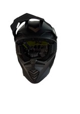 Ls2 - Gate Full Face Motorcycle Helmet - Matte Black - Size Large - 437g-1014