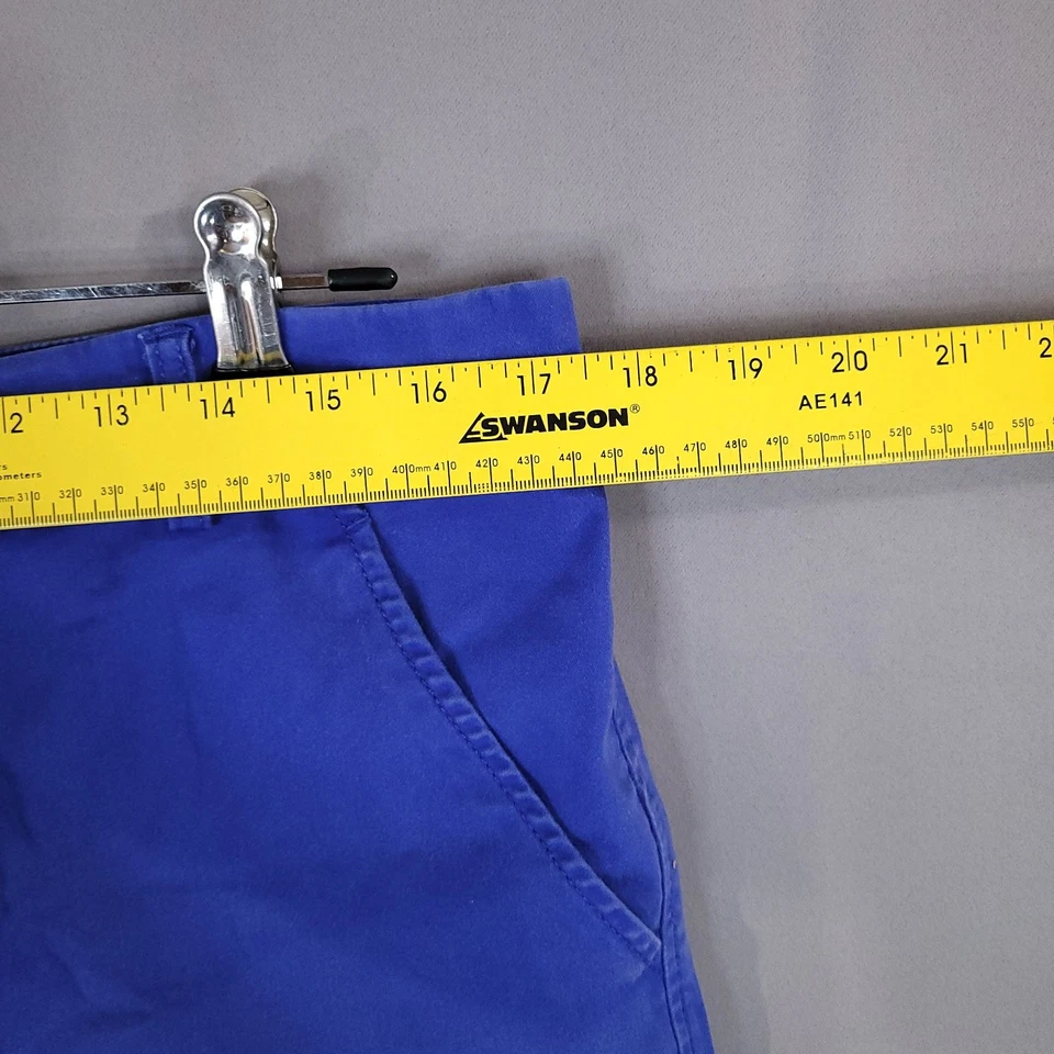 Pantalones cortos para mujer Pure Energy azules talla 14W algodón spandex elástico Foto 2 de 4