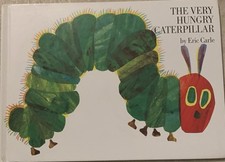 Revised 1987 The Very Hungry Caterpillar By Eric Carle VERY GOOD Hardcover Book 