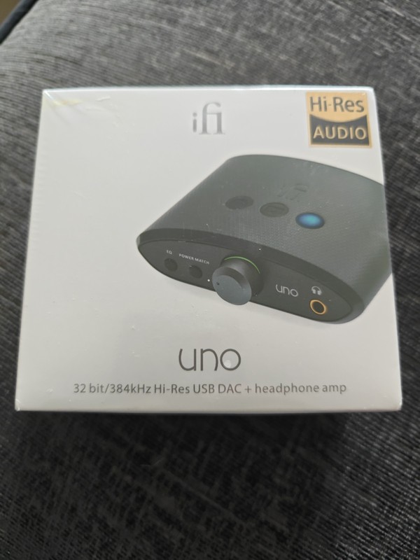 iFi Audio Uno - Hi-Res Desktop USB DAC & Headphone Amplifier Sealed New