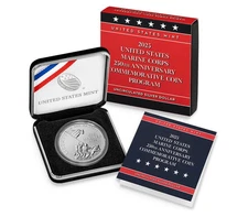 2025 U.S. Marine Corps 250th Anniversary Uncirculated Silver Dollar