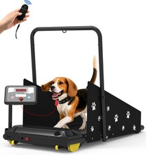 Dog Treadmill for Small  Medium Dogs- Quiet Indoor Pet Exercise Machine