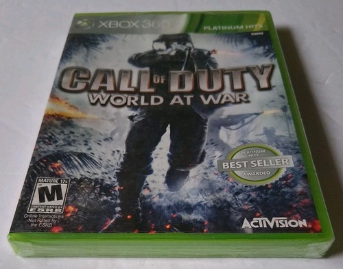Call of Duty World at War (Microsoft Xbox 360 2018 Platinum Hits) Factory Sealed - Picture 4 of 5