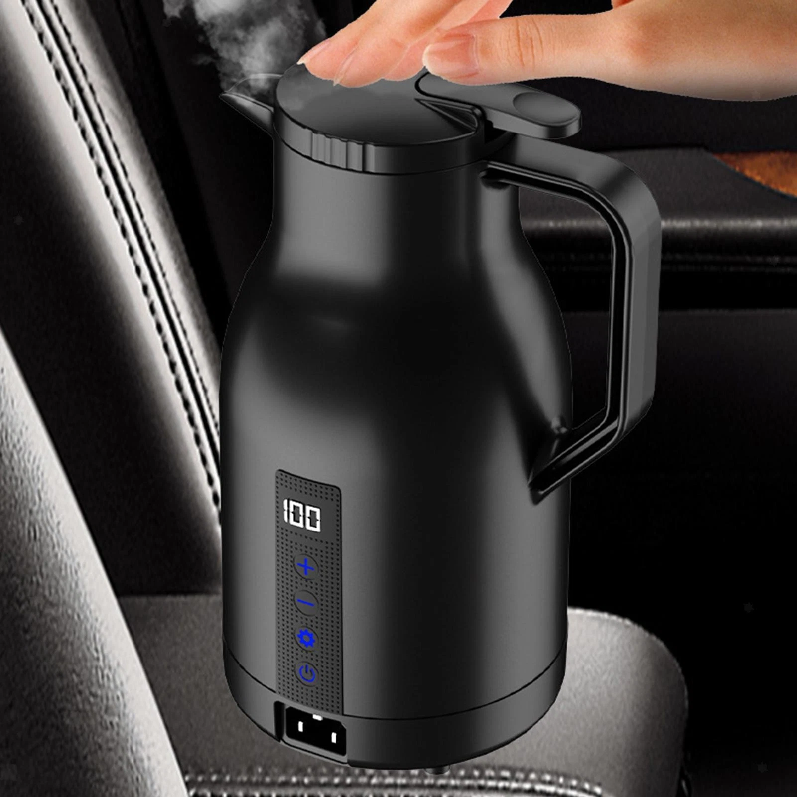 Car Kettle Boiler Small Electric Kettle for Family Cars Outdoor Camping