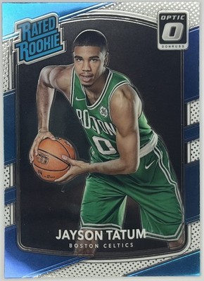 2017-18 Jayson Tatum #198 Donruss Optic Rated Rookie RC Boston Celtics NBA