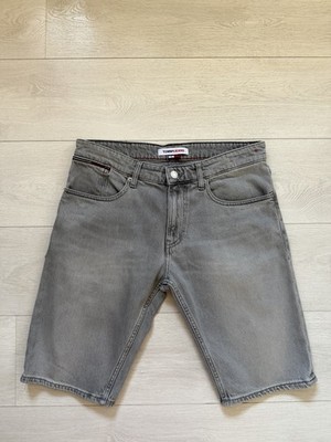 Tommy Hilfiger Ronnie Denim Shorts Grau Gr. 31 Kurze Hose Bermuda Relaxed Fit
