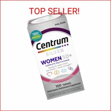 Centrum Silver Women's Multivitamin for Women 50 Plus, Multivitamin/Multimineral