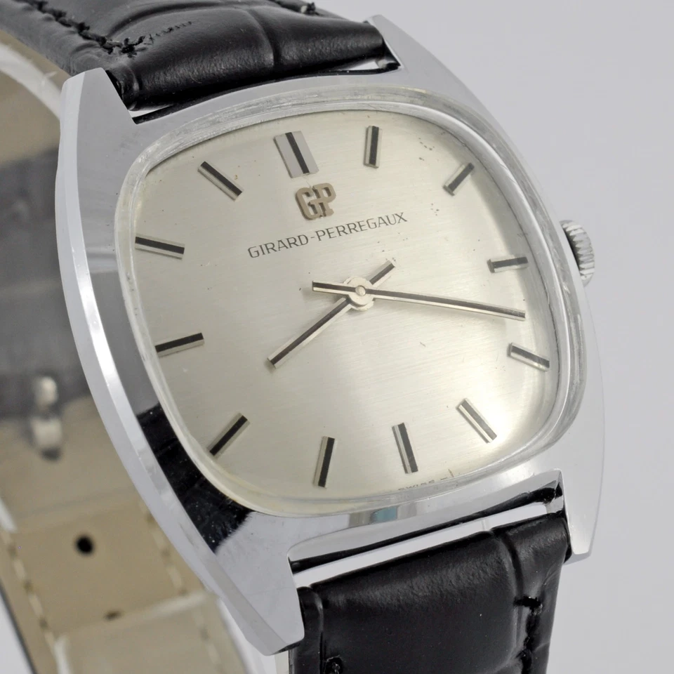 LOVELY 正品 GIRARD PERREGAUX 缓冲钢表壳 手动上风 UNISEX 手表 — 第 4/4 张图片