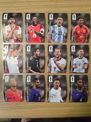 PANINI STICKER FIFA WORLD CUP WM 2026 Coca-Cola Aufkleber/ALLE 12 NEU