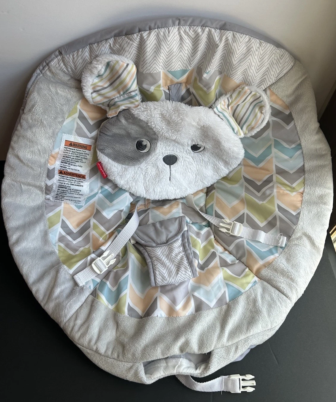 Fisher Price SNUGAPUPPY Bouncer Seat Fabric Cover Pad ONLY • Replacement Part
Opens in a new window