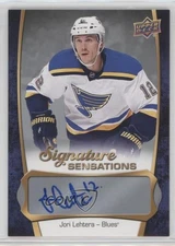 2016-17 Upper Deck Signature Sensations Jori Lehtera #SS-JL Auto