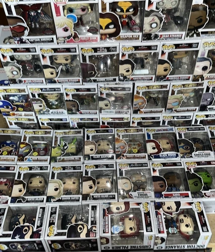 Lote de trabajo Funko Pop de Marvel paquete x 44