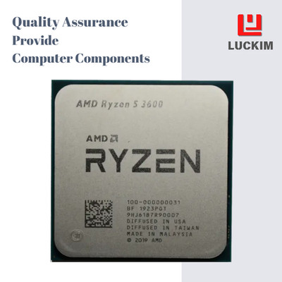 AMD Ryzen 5 3600 CPU - Socket AM4 6 Cores 12 Threads 4.2 GHz 32MB L3 Cache 95W T