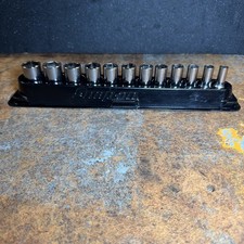 Snap On 12 Pc Socket Set 38 Drive 8-19mm Fsms19 - Fsms8 Snap-on