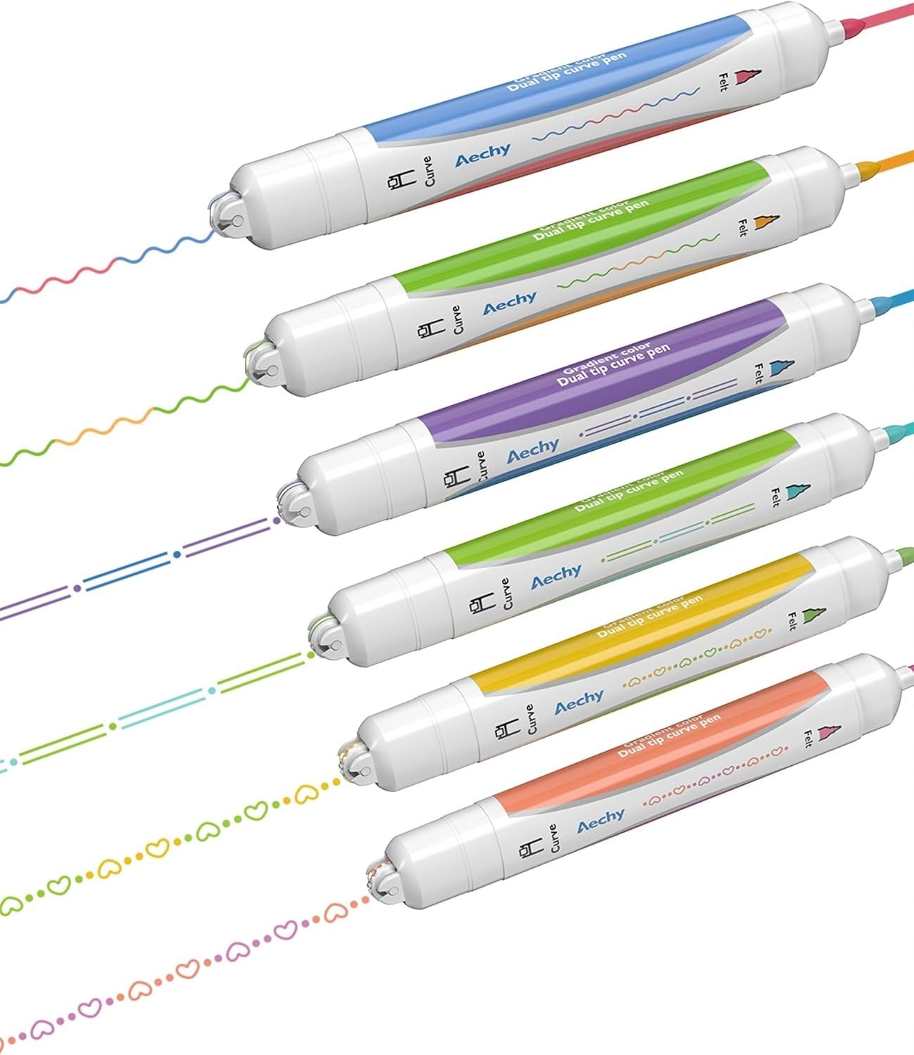 Pens With Dual Tips For Note Taking & Scrapbooking