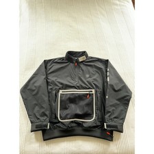 Men's Black ICNY Sport Reflective Performance Windbreaker - Large - New w/o Tags