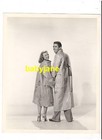JUNE ALLYSON PETER LAWFORD ORIG 8X10 PHOTO IN RAINCOATS 1947 MGM GOOD NEWS DBLWT — photo 1