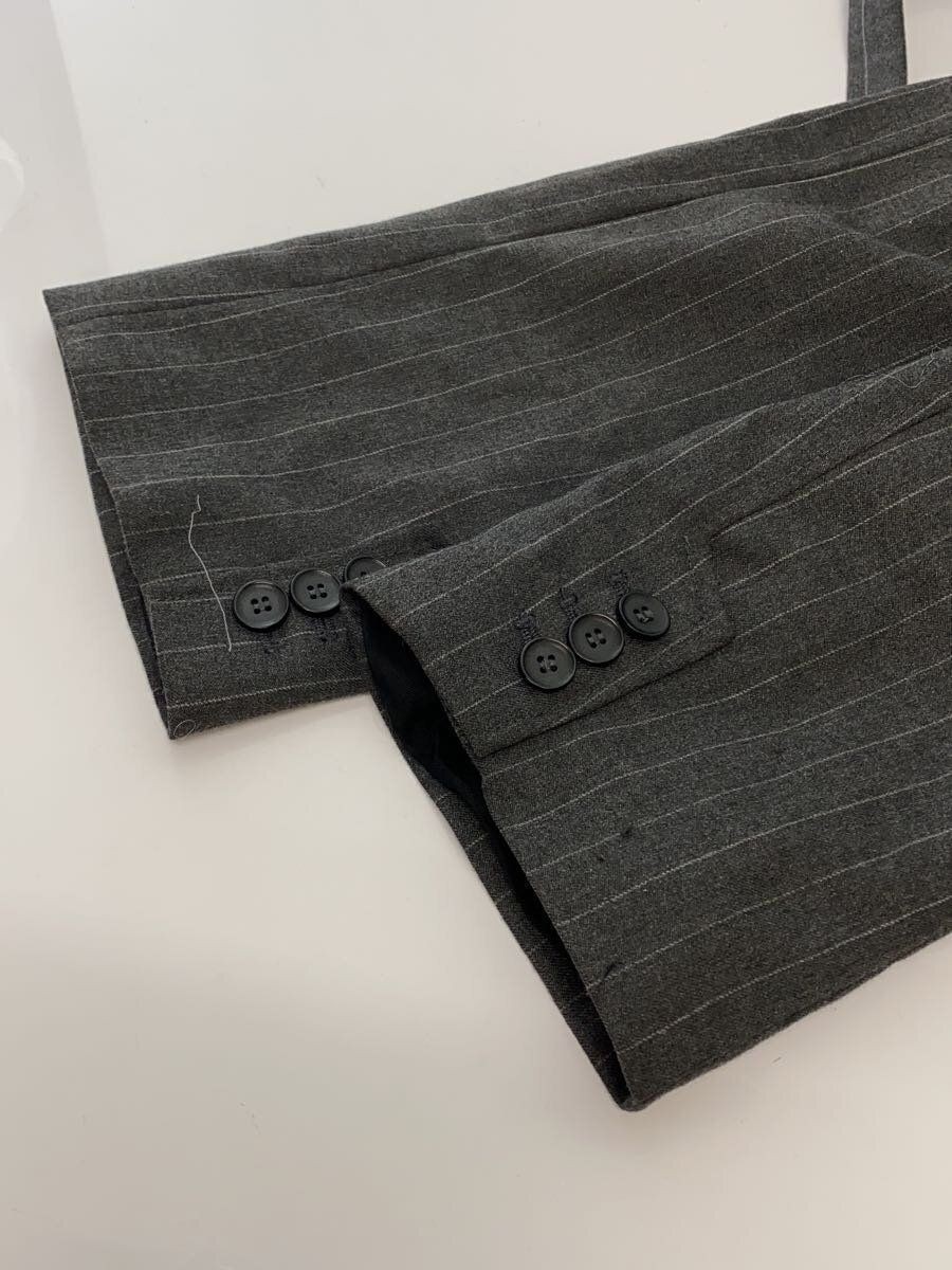 ZARA altra giacca XS poliestere grigio righe usata