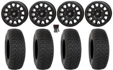 Sedona Adapt Bdlk 15 Wheels Blk 35 Dx440 Tires Can-am Commander Maverick