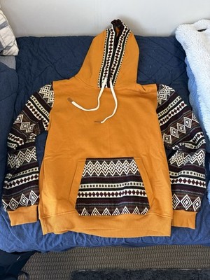 Orange Native Latin American Ecuadorian Hoodie