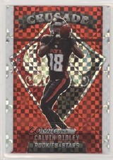 2021 Panini Rookies & Stars Crusade Red Plaid Prizm Calvin Ridley #CR-10 0nr3