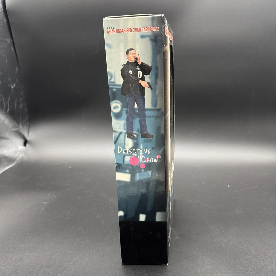 Vtg 1999 NYPD Asian Organised Crime Task Force Detective Chow Figure 1/6 Scale - Image 3 of 4