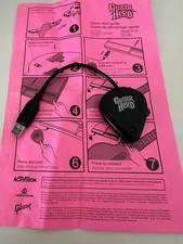 Guitar Hero USB Red Octane Wireless Receiver Sony PlayStation 3 PS3 With Manual