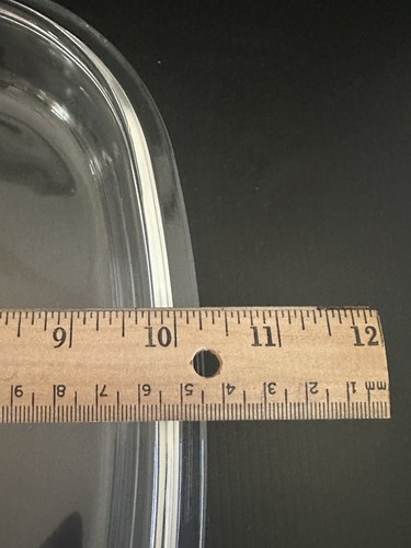 Pyrex A-12-C A12C Glass Lid Only For Corning Ware 10” Casserole - Picture 7 of 7