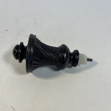 Vintage Brass Turned Bottlestooper 5  