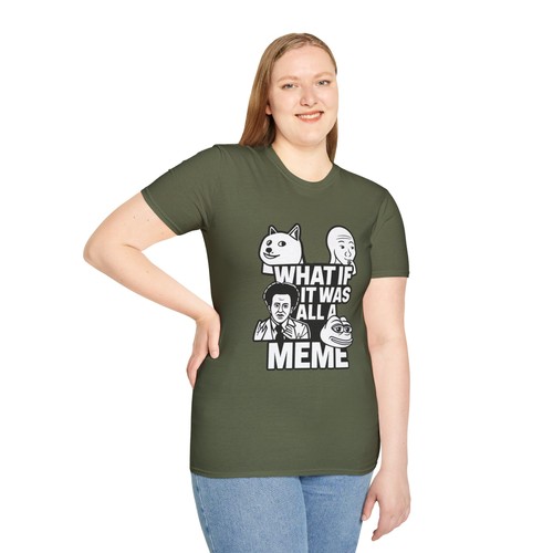 Meme Graphic Tee Unisex Humor Top - Picture 31 of 57