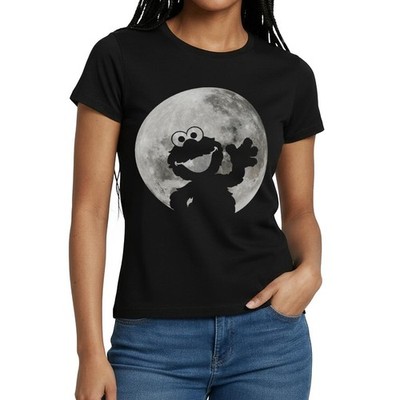 Sesamstraße Elmo Im Vollmond Frauen T-Shirt