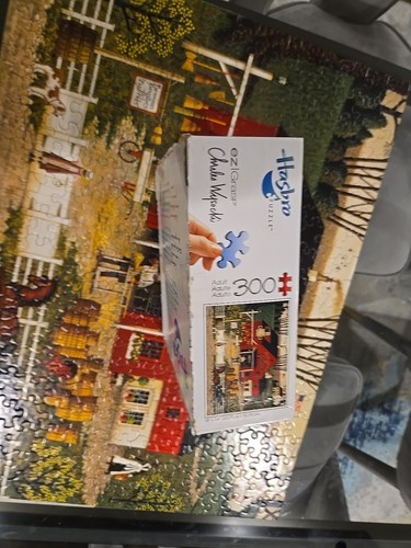 Charles Wysocki Mr. Swallowbark 300 Teile Puzzle Hasbro gebraucht komplett EZ Grasp - Bild 7 von 8